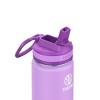 Takeya 16oz Actives Insulated Stainless Steel Kids' Water Bottle with Straw Lid - 2 of 4