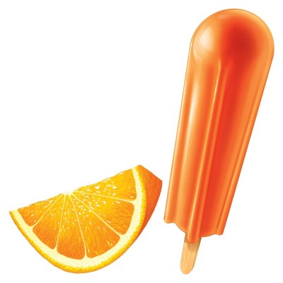 Popsicle Orange Cherry Grape Variety Ice Pops - 18ct