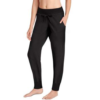 90 Degree By Reflex Womens Soft and Comfy Brushed Jogger Lounge Pants with  Elastic Drawstring Waistband and Side Pockets - Heather - X Large -  ShopStyle