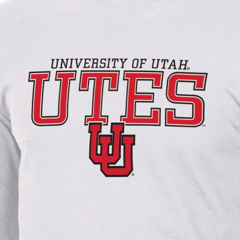 NCAA Utah Utes Men&#39;s Long Sleeve T-Shirt, 3 of 4