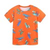 MyKids-USA Summer Baby Kids Cartoon Dinosaurs Pattern T-shirt and Shorts Casual Clothing Set for Boys - 3 of 4