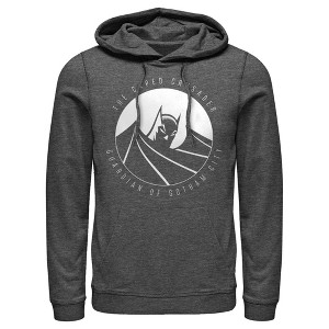 Men's Batman Guardian of Gotham Pull Over Hoodie - 1 of 3