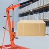 VEVOR Hydraulic Long Ram Jack, 8 Ton Engine Hoist Cylinder with Air Pump and Single Piston Pump, Hydraulic Ram Cylinder Clevis Base - 2 of 4