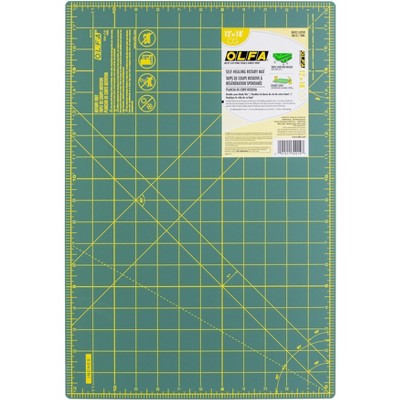 OLFA Double-Sided Self-Healing Cutting Mat 12"X18"