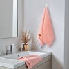 REGALWOVEN Leaves Pattern Soft Absorbent Cotton Polyester Decorative Hand Towel 13" x 29" - 2 of 4