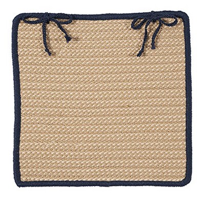 Colonial Mills Boat House - Navy Chair Pad, 1 Pc