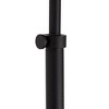 Possini Euro Design Glasgow 29" Tall Downbridge Traditional End Table Lamp USB Port Black Metal Single Mica Beige Shade Living Room Charging Bedroom - 4 of 4