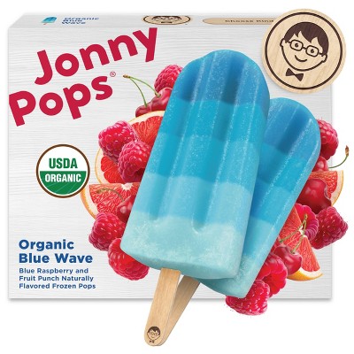JonnyPops Organic Blue Wave Frozen Pops - 14.8 fl oz/8ct