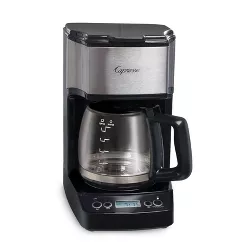 Capresso 5 Cup Compact Programmable Coffee Maker Mini Drip - Stainless Steel 426.05