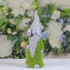 Northlight 14" Faux Moss Covered Gnome with Shovel Outdoor Garden Statue - 3 of 3