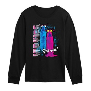 Boys' - Sesame Street - Yip Yips Long Sleeve Graphic T-Shirt - 1 of 3