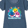 - Baby Shark - Sharktastic Graphic Short Sleeve Fleece Dress - 2 of 4
