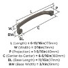 Amerock Revitalize Cabinet Door or Drawer Pull - 4 of 4