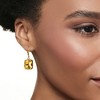 Ross-Simons 9.50 ct. t.w. Citrine and .32 ct. t.w. Red Diamond Drop Earrings in 18kt Gold Over Sterling - 2 of 3