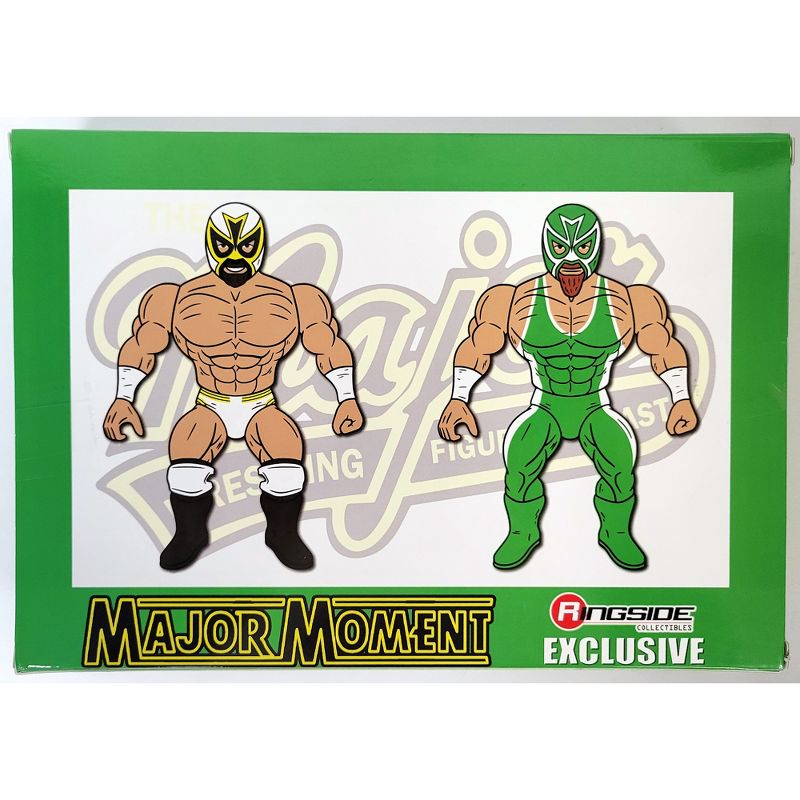 Major Moment 2-Pack Major Wrestling Figure Podcast Ringside Exclusive 1 of 1200 Action Figure, 2 of 3