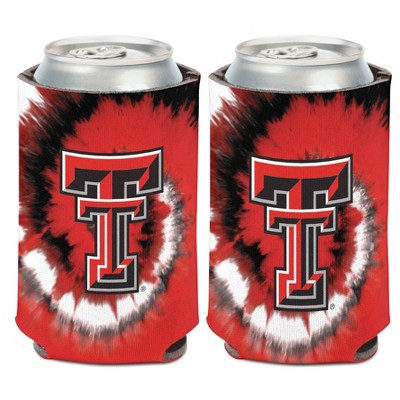 NCAA Texas Tech Red Raiders Tie-Dye Can Cooler