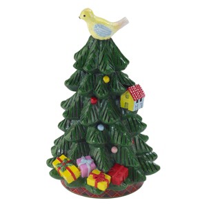 Spode® Christmas Tree Tartan Toothbrush Holder - 1 of 3