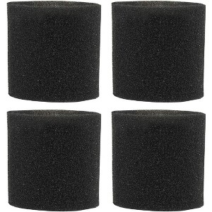 Nispira Dual-Purpose Replacement Foam Sleeve Filter Compatible with Shop-Vac 9058500 90585 Type R Wet/Dry Vacuum. 4 Packs - 1 of 1
