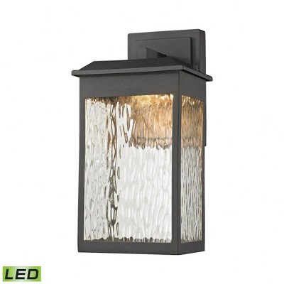 Elk Home Newcastle 1 - Light Wall Light in  Textured Matte Black