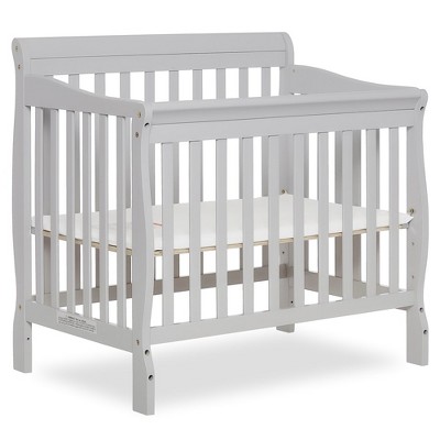 Aden Gray Pinewood 4-in-1 Convertible Mini Crib