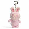 Mochi Monster Plush Keychain Charm – Cute Collectible Bunny Monster Toy in Green, Lilac, Pink, or Tan – Soft Stuffed Animal Bag Clip for Kids & Adults - 2 of 4