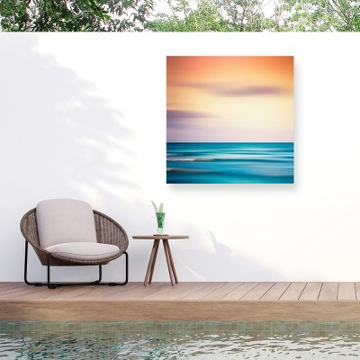 "Sunset Shimmer" Outdoor Canvas