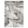 Marble Abstract Pattern Indoor Area Rug - 2 of 4