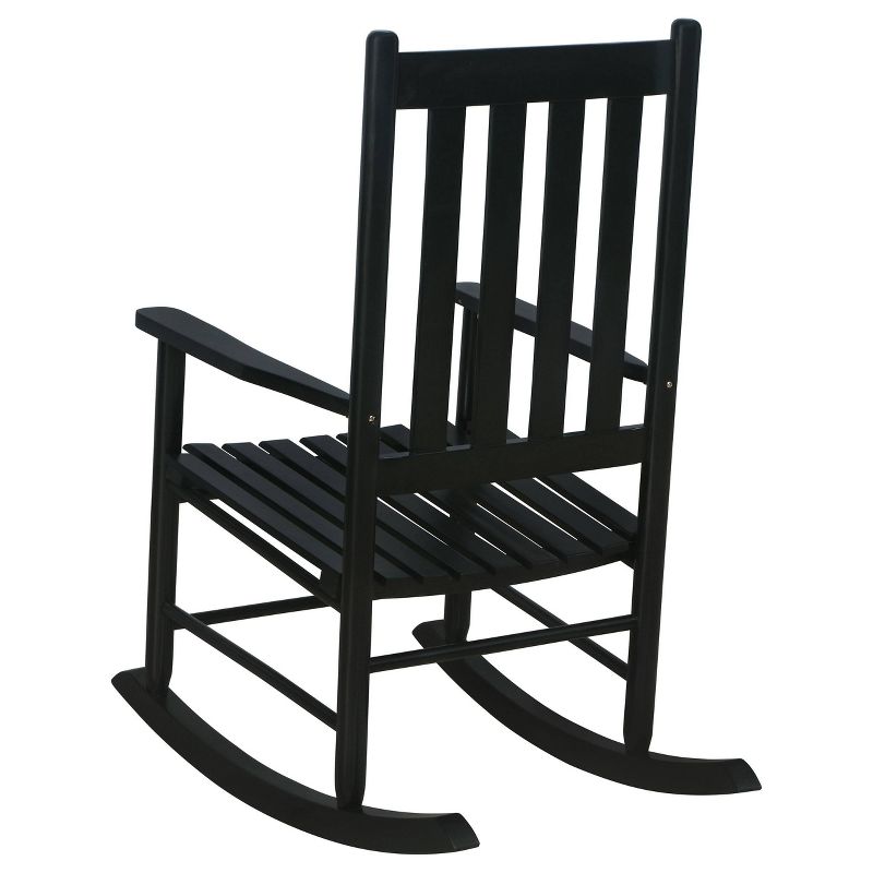 Annie Solid Wood Slat Back Wooden Rocking Accent Chair - Coaster, 3 of 5