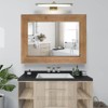 WallBeyond Natural Wash Wood Mirror - 4 of 4