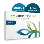 AncestryDNA + Traits: Genetic Ethnicity + Traits Test with 40+ Appearance and Sensory Traits