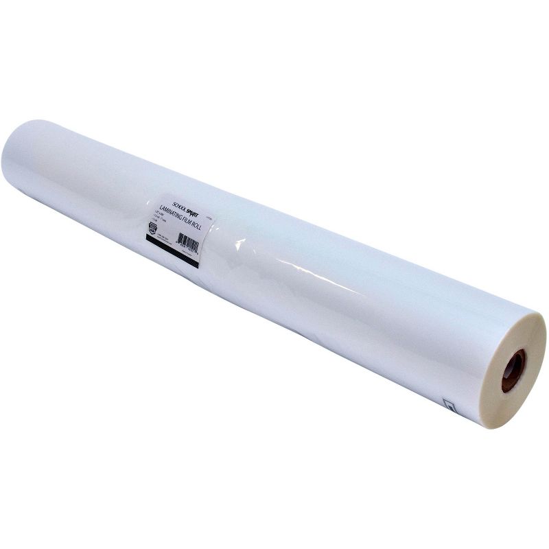 School Smart Laminating Film Roll, 25 Inches x 500 Feet, 1.5 Mil Thick, 1 Inch Core, High Gloss, 3 of 5