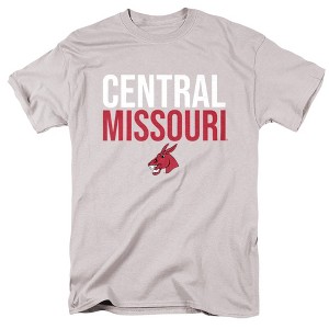 Men's University of Central Missouri Official Stacked T-Shirt - 1 of 4