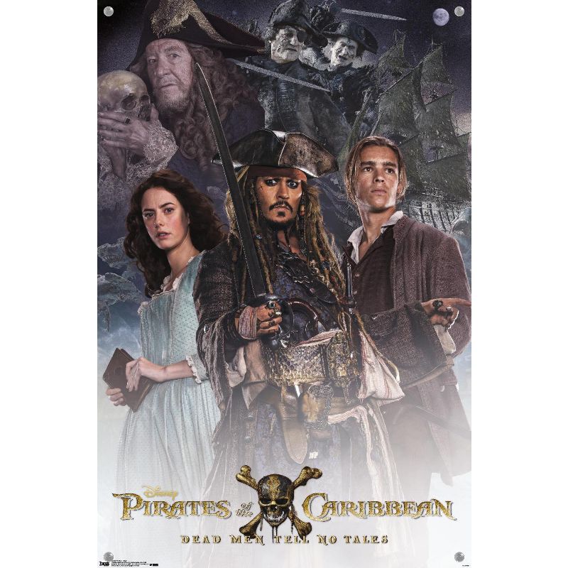 Trends International Disney Pirates of the Caribbean: Dead Men Tell No Tales - Crew Unframed Wall Poster Prints, 4 of 7