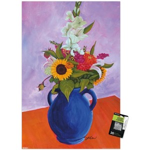Trends International Lindsey Cherek - Still Life With Farmer's Market Flowers Unframed Wall Poster Prints - 1 of 4