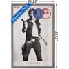 Trends International Star Wars: Mid-century Modern - Han Solo Framed Wall Poster Prints - 3 of 4