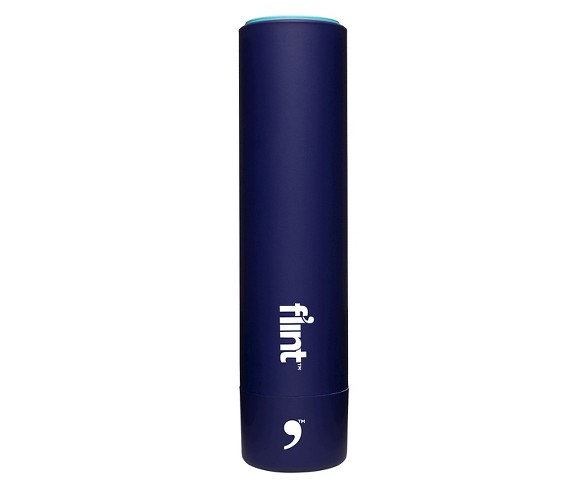 Flint Retractable Lint Roller, Navy - 30 Sheets
