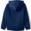 Lands' End Kids High Pile Lined Zip Hoodie - 3 of 4