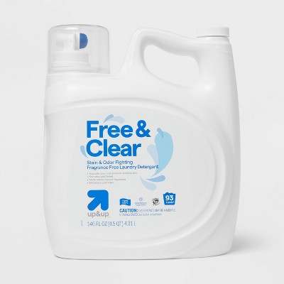 Laundry Detergent - Free & Clear - up&up™