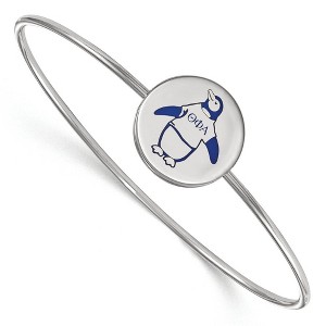 Black Bow Jewelry Sterling Silver Theta Phi Alpha Greek Life Bangle Bracelet 7 Inch - 1 of 3