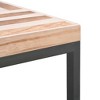 vidaXL Coffee Table Light Wood and Black - 4 of 4