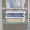 28qt Clear Under Bed Storage Box White - Brightroom™ - 4 of 4