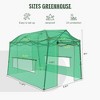 YARDSIGHT  Portable Pop-up Greenhouse, 3-Adjustable Heights, Heavy-Duty PE Cover for Indoor/Outdoor Gardening - 3 of 4