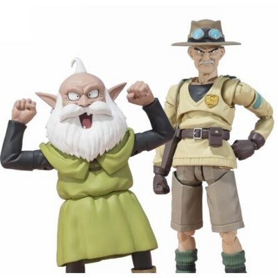 Bandai S.H.Figuarts Sand Land – Action Figure Rao E Ladro (Set Di 2 Personaggi, Accessori Inclusi)