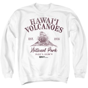 Men's Hawaii Volcanoes National Park Volcano Icon Crewneck Sweatshirt - 1 of 4