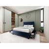 ORRD Queen Upholstered Storage Bed with Trundle - No Box Spring Needed, Modern Platform Bed with Pull-Out Drawers for Extra Space（Beige） - 3 of 4