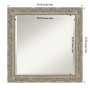 Amanti Art Filigree Beveled Framed Bathroom Vanity Wall Mirror - 3 of 4