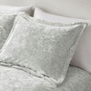 NicBex Comforter Set Bedding Crushed Velvet Reversible Quilt Set Comforter, Pillow Shams, Machine Washable - 2 of 4