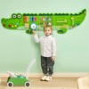 VEVOR Crocodile Activity Wall Busy Board Panels, 9 Activities, Montessori Sensory Wall Toy for Kids 3-12 Years, Green - 2 of 4