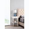 NicBex Nightstand with Storage Drawer Contemporary Side Table with Open Storage Shelf for Bedroom,Living Room - 2 of 4