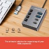 RadioShack 4 Port USB 3.0 Hub 2 USB-A & 2 USB C For Enhanced Supercharge and Connectivity 2607159 - 3 of 4